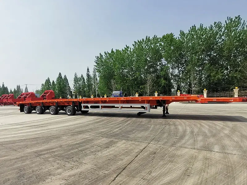 Remolques de palas de molino de viento | Remolques de plataforma extensibles para el transporte de palas de molinos de viento | Remolques de palas extensibles | Remolques de plataforma extensibles