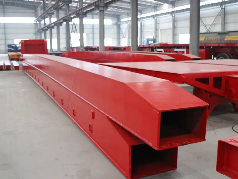 Extendable trailer | Extendable flatbed trailer | Stretch flatbed trailer | Extendable trailer for windmill blade