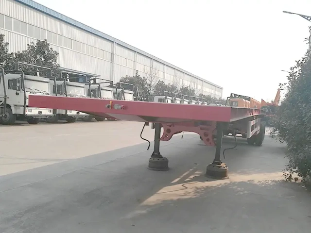 Windmill blade trailers | Extendable flatbed trailers for windmill blade transport | Extendable blade trailers | Extendable flatbed trailers