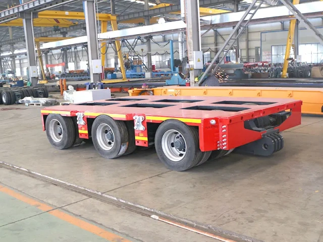 Fabricação de reboque modular de transporte pesado de vários eixos hidráulico para transporte pesado para o mercado da Índia feito na China para venda