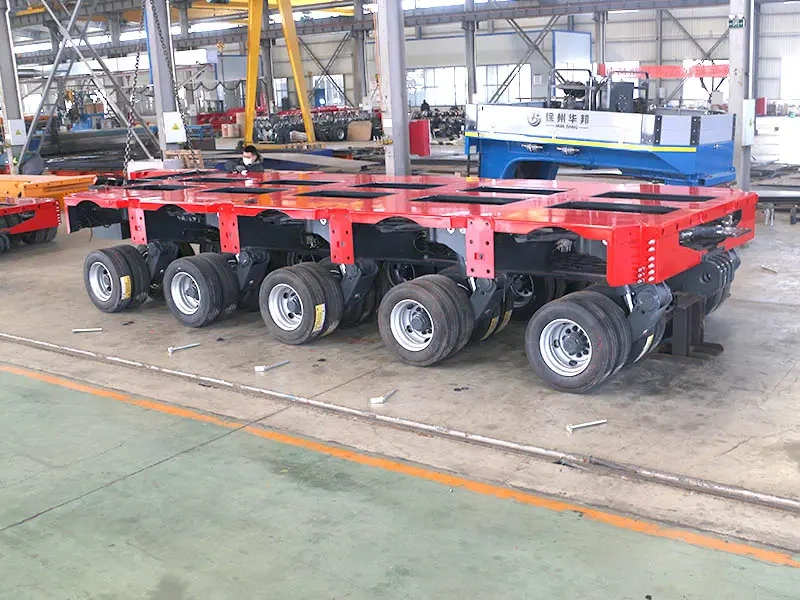 China made hydraulic modular trailer | modular vehicle for sale | Nicolas modular trailer | hydraulic axle trailers for sale