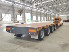 Detachable Lowboy Trailer | Front loading lowbed trailer