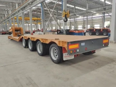 Detachable Lowboy Trailer | Front loading lowbed trailer