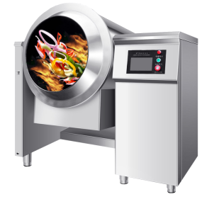 Floor-mounted 800 electromagnetic cooking machine (touch screen electric)