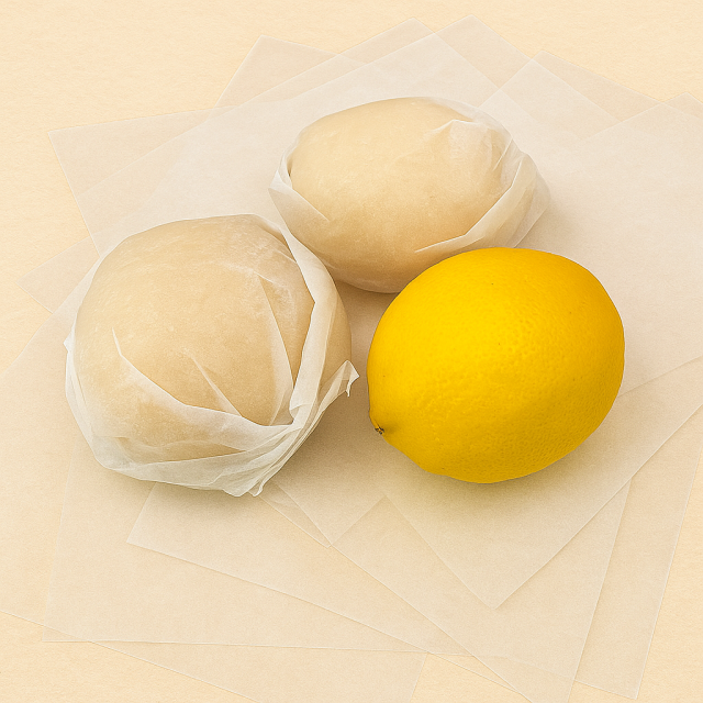 Natural white glassine paper- OEM Food Packaging Paper