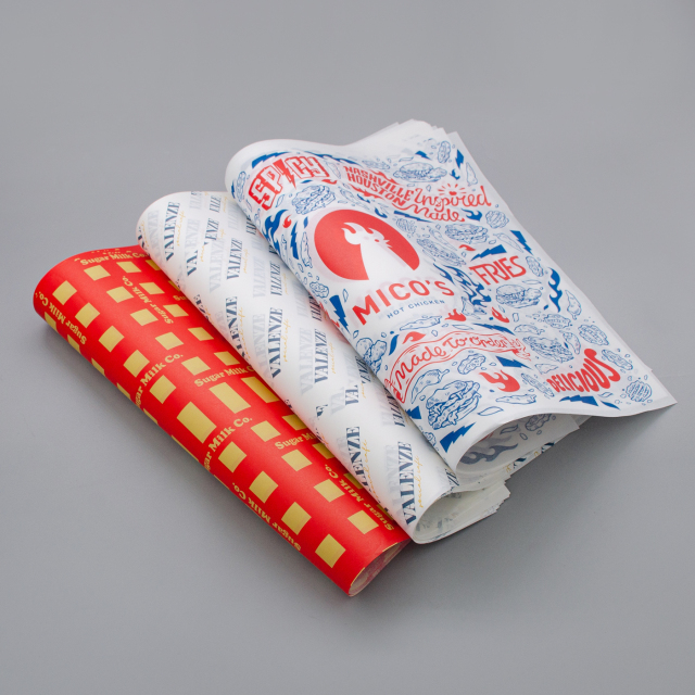 Printed Burger / Sandwich Paper