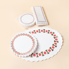 Lace Doily Paper for Elegant Food Packaging- OEM Food Packaging Manufacturer