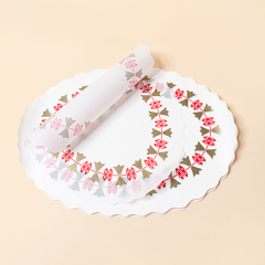 Lace Doily Paper for Elegant Food Packaging- OEM Food Packaging Manufacturer