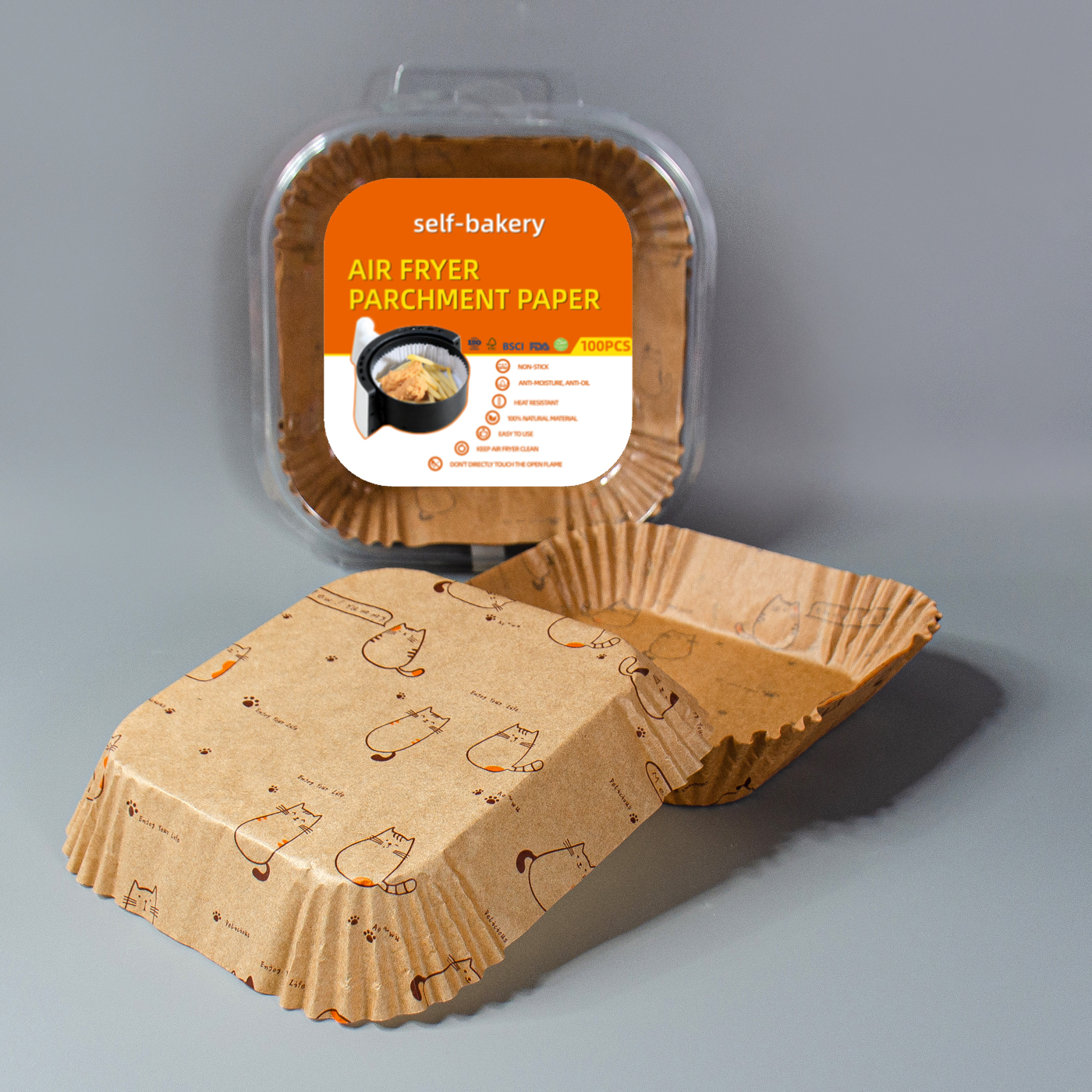 Air fryer paper liners