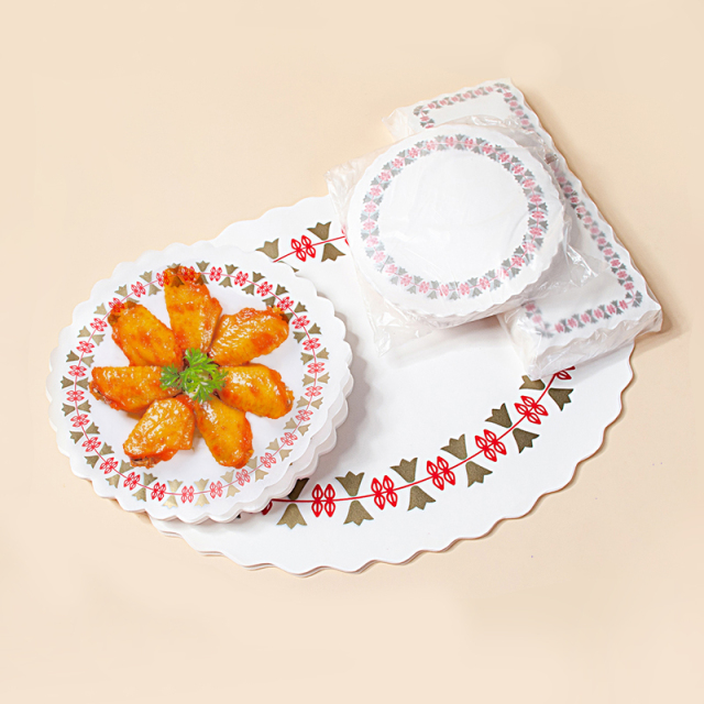 Lace Doily Paper for Elegant Food Packaging- OEM Food Packaging Manufacturer