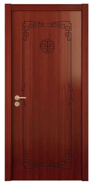 Modern Interior Wooden Door Wood Veneer OPTA24-WD010