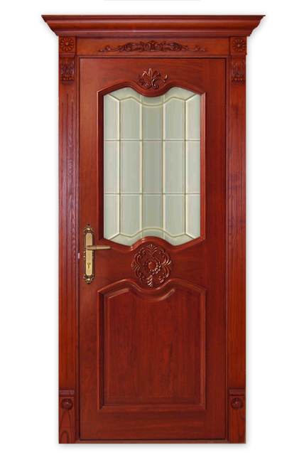 Classic Wooden Door Veneer Finish OPTA24-WD002