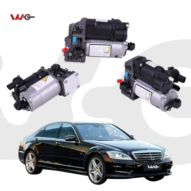 High Quality Auto Air Suspension Parts Air Compressor Pump for Mercedes-Benz W221 C216 S350  OE 2213201704 2213201604