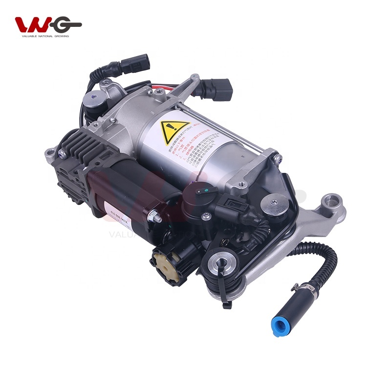VNG Air Suspension Compressor for Audi Q7 Assembly with Aluminum Frame 4L0 698 007AB Air Pump Air Suspension Pump