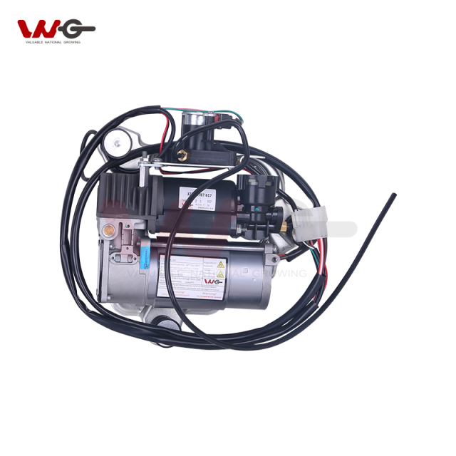 Air Suspension Compressor Pump Parts Shock Absorber Assembly with Valve Block,iron Frame,relay for BMW  X5 E53 Oe37226787617