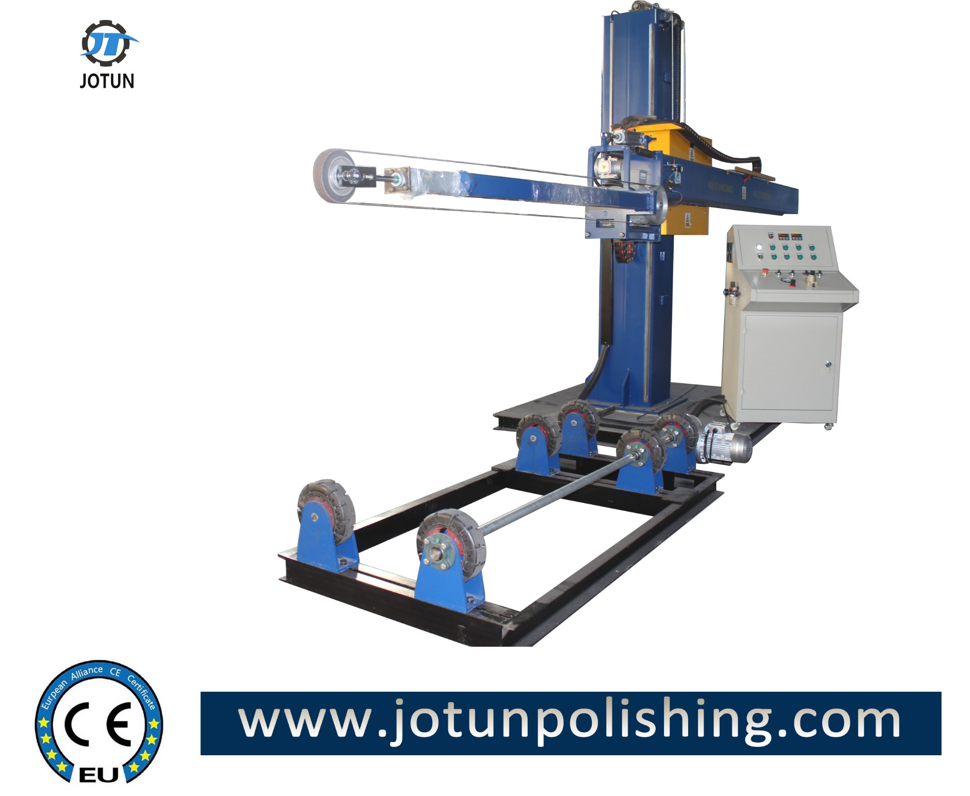 What is a rotary polishing machine?
