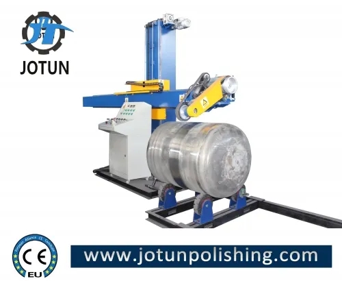 How to use the tank polishing machine