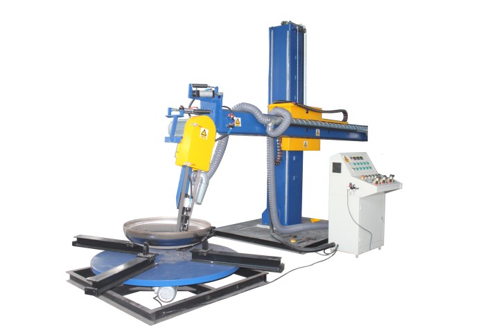 Polishing machines are used to polish surfaces to a smooth, shiny finish.