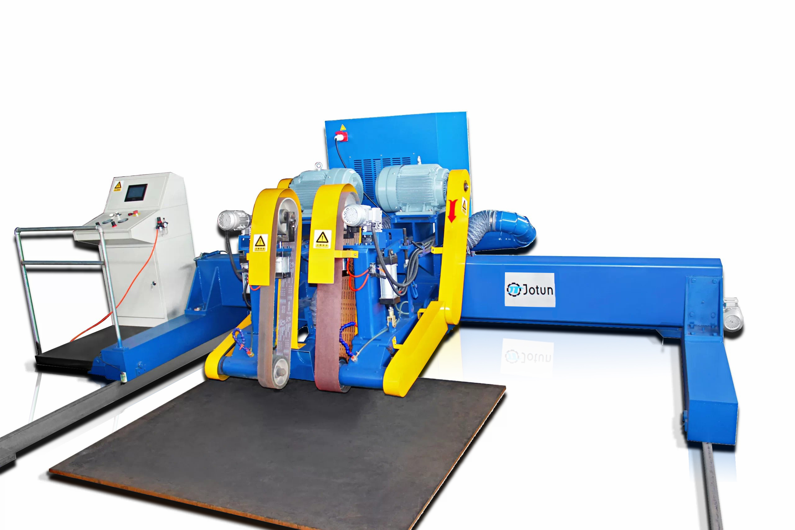 Stainless steel flat sheet surface grinding polishing machine