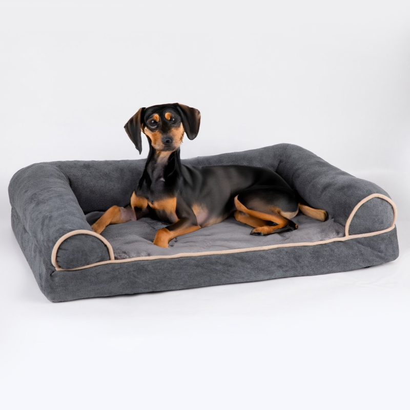LITERRA Dog Beds for Large Dogs, Orthopedic Dog Bed for Medium Large Dogs, Waterproof Memory Foam Non-Slip Bottom Bed