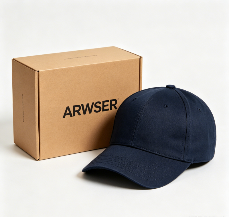 ARWSER Men's twill cotton baseball hats, retro adjustable style, suitable for fathers to wear