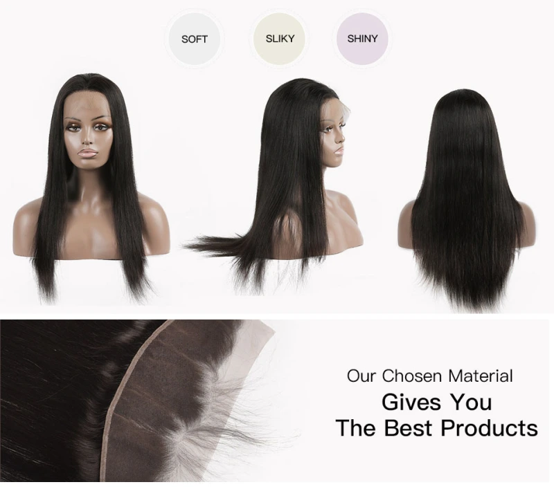 Hair Frontal Natural Black