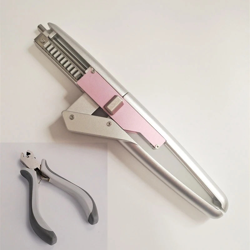 1st Generation High End Hair Extension Machine Connector&Hair Remove Piler Hair Salon Tool Kit Keratin Hair Extension Kit
