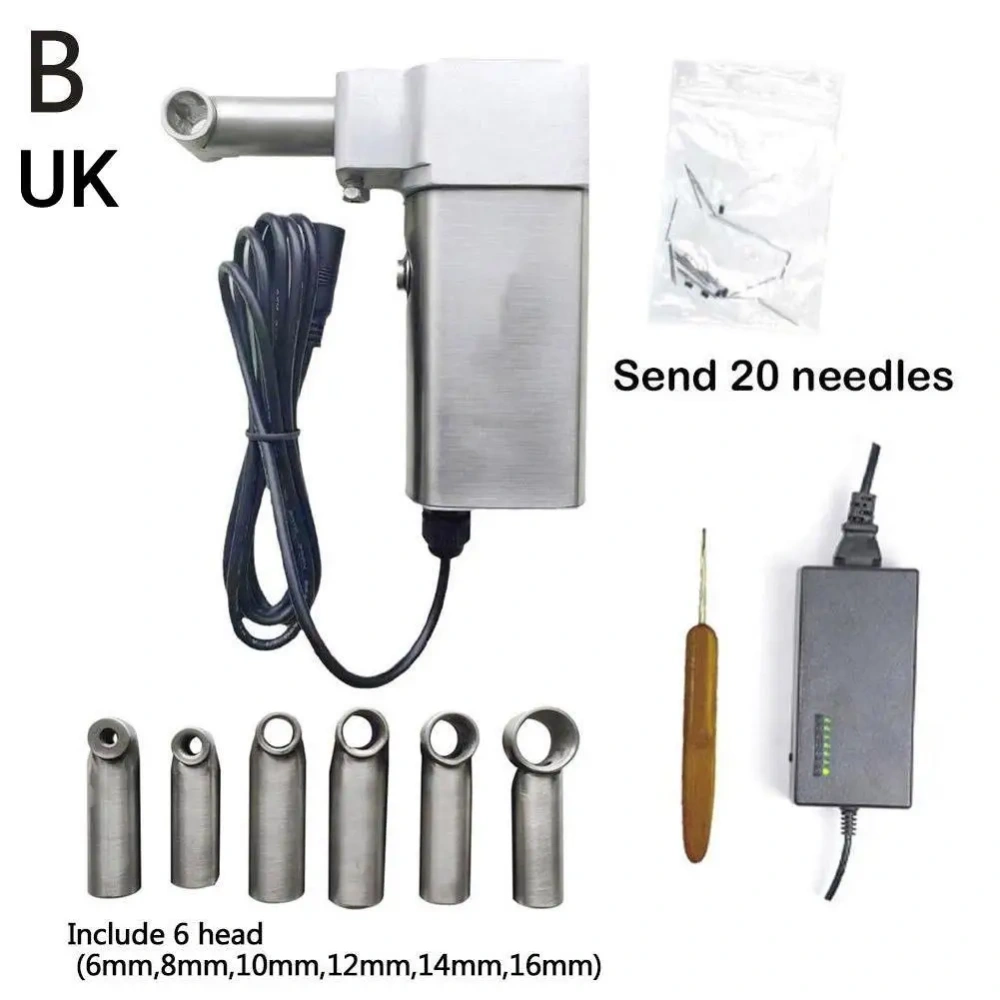 Hot Mini Handheld Portable Hair Dreadlock Machine Injection Machine For DIY Readlocks Braiding Hair Extensions Braid Machine