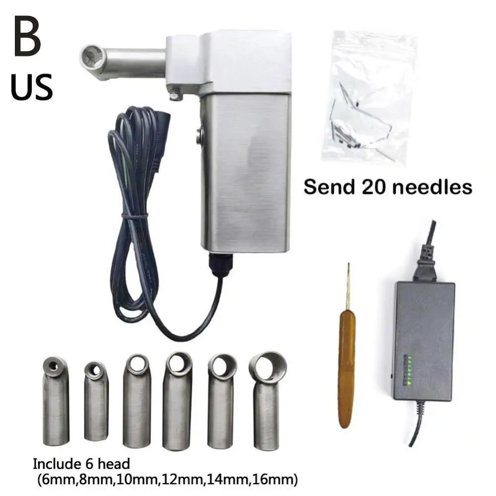Hot Mini Handheld Portable Hair Dreadlock Machine Injection Machine For DIY Readlocks Braiding Hair Extensions Braid Machine