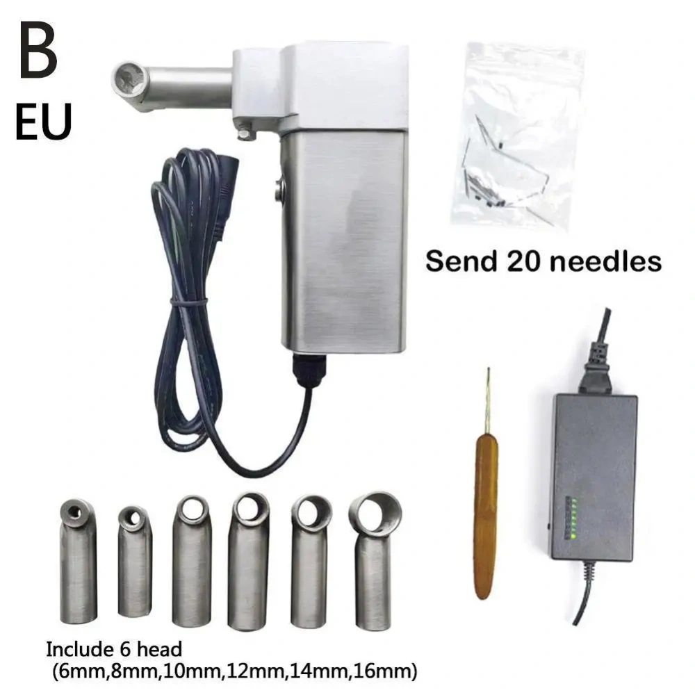 Hot Mini Handheld Portable Hair Dreadlock Machine Injection Machine For DIY Readlocks Braiding Hair Extensions Braid Machine