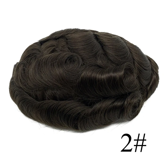 Super Thin Skin Men's Toupee F4