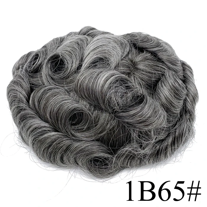 Super Thin Skin Men's Toupee F4