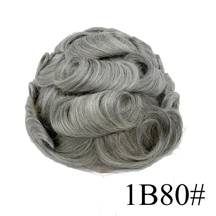Super Thin Skin Men's Toupee F4