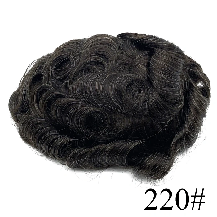Super Thin Skin Men's Toupee F4