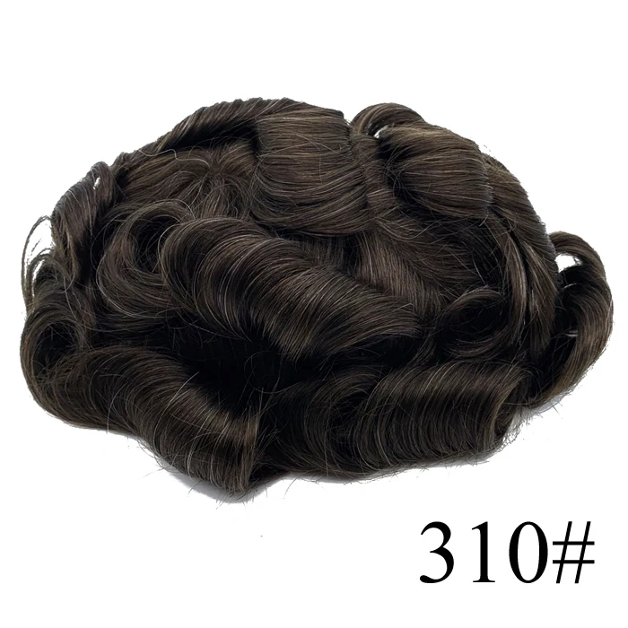 Super Thin Skin Men's Toupee F4