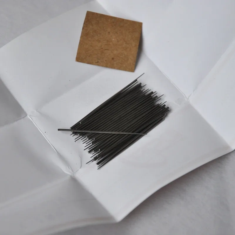 Hair Needles Weaving Ventilating Needles For Skin Scalp PU Wig Machine Needle For Hand MadeWig 50pcs/bag