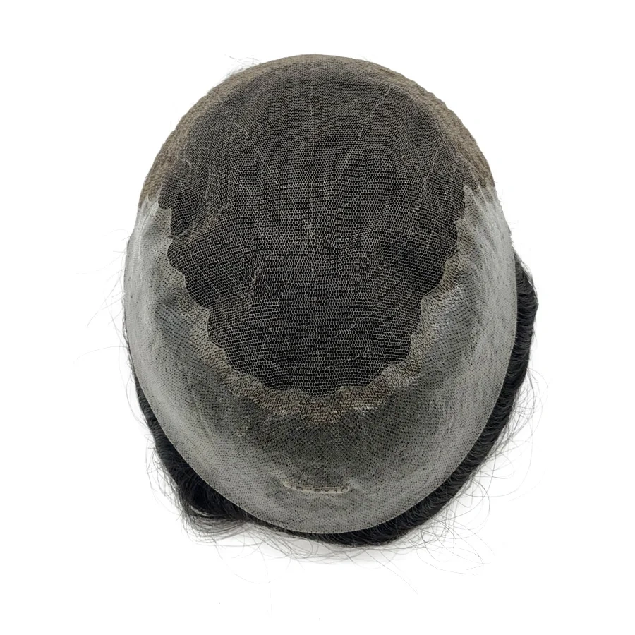 New Arrival Men Toupee 100% Human Hair Thin Skin With Lace Base Toupee Hair For Men 8x10 Inch Human Hair For Daily