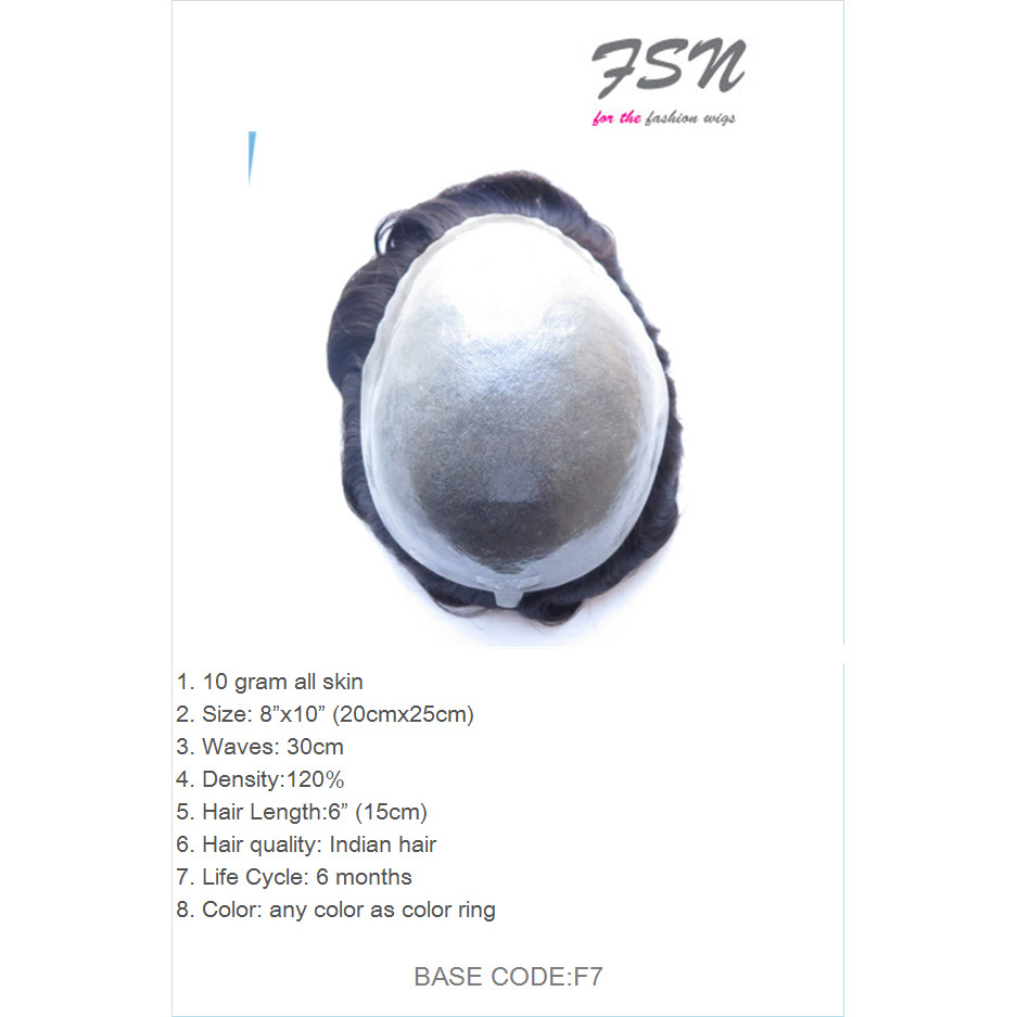 Men Toupee F7