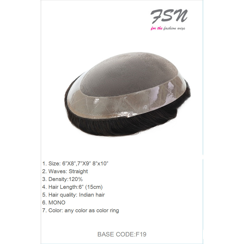 Mens Toupee F19