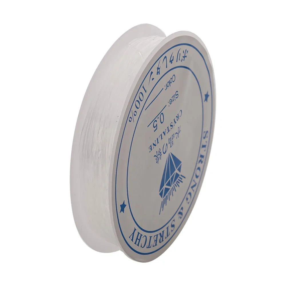 0.4-1.2mm Elastic Beading Wire For Jewelry Making Transparent Crystal Jewelry String Line For DIY Bracelet Craft Jewelry Making