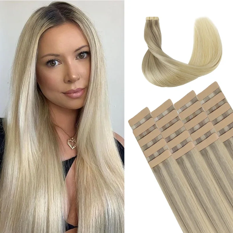Tape Hair Extensions European Hair