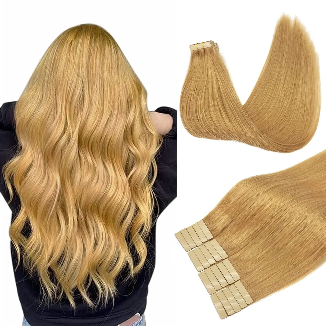 Tape Hair Extensions European Hair