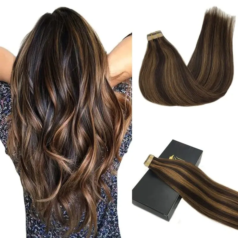 Tape Hair Extensions European Hair