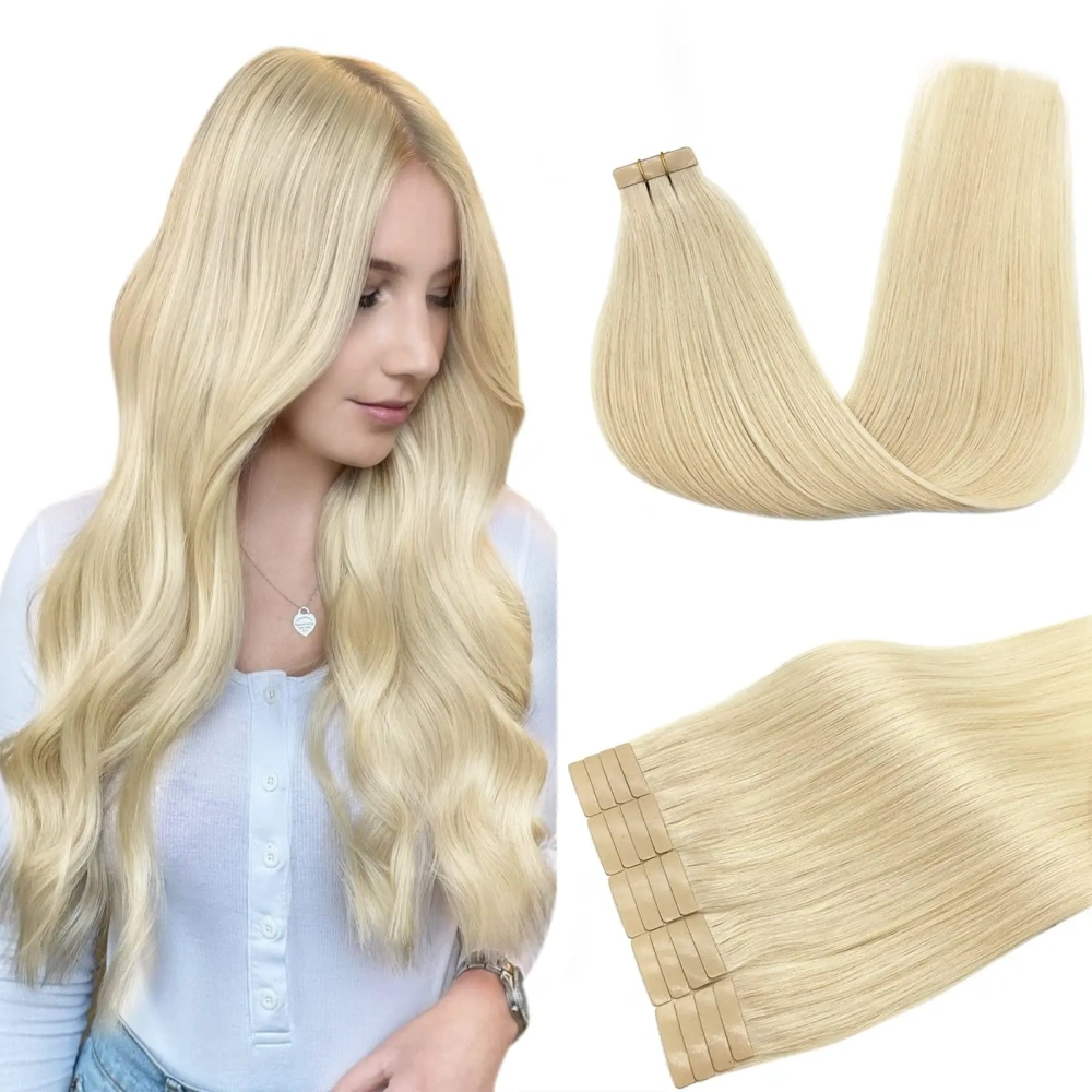 Tape Hair Extensions Human Hair Real Remy Tape in Hair Extension Seamless Skin For Salon High Quality Natural Hair Transplant