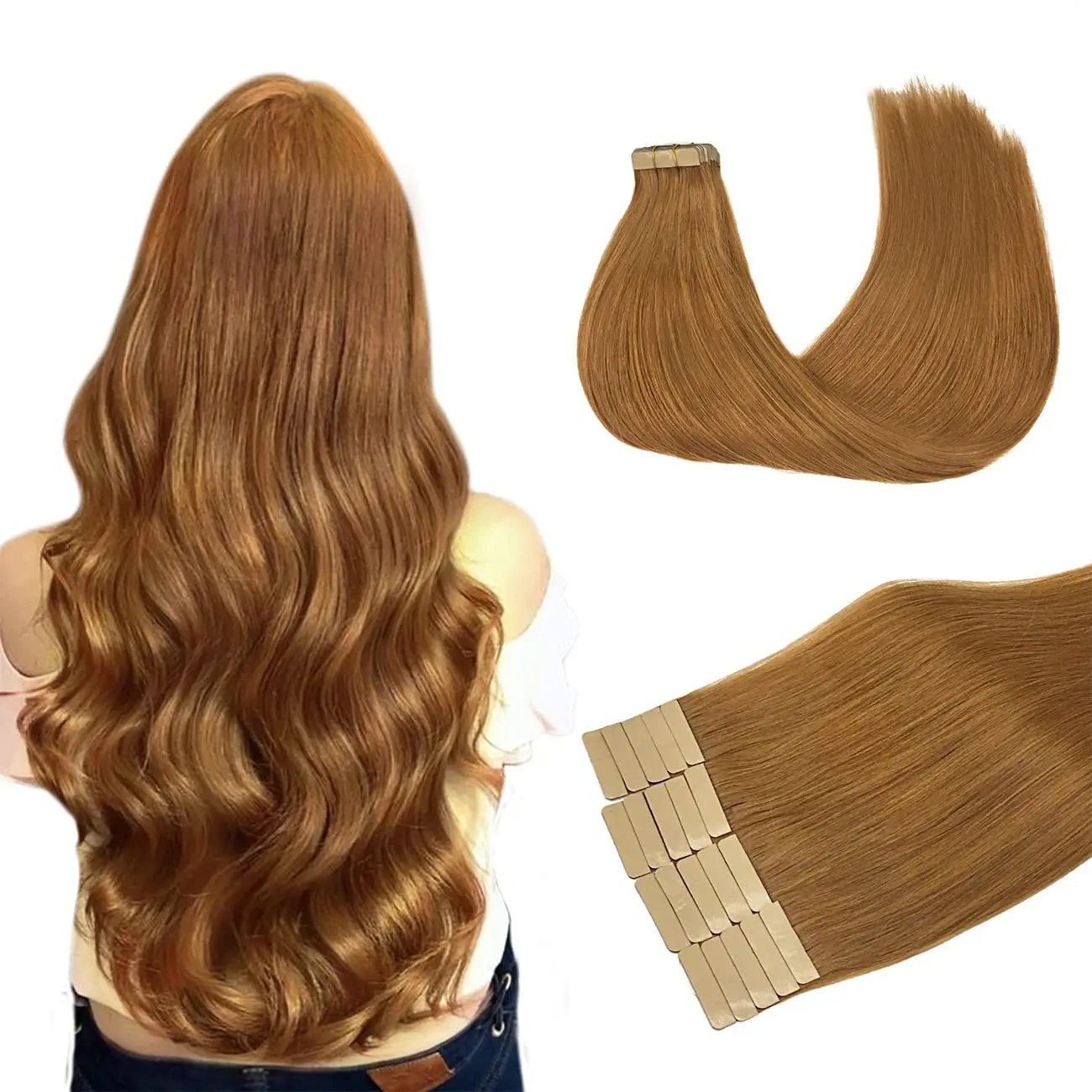 Tape Hair Extensions European Hair