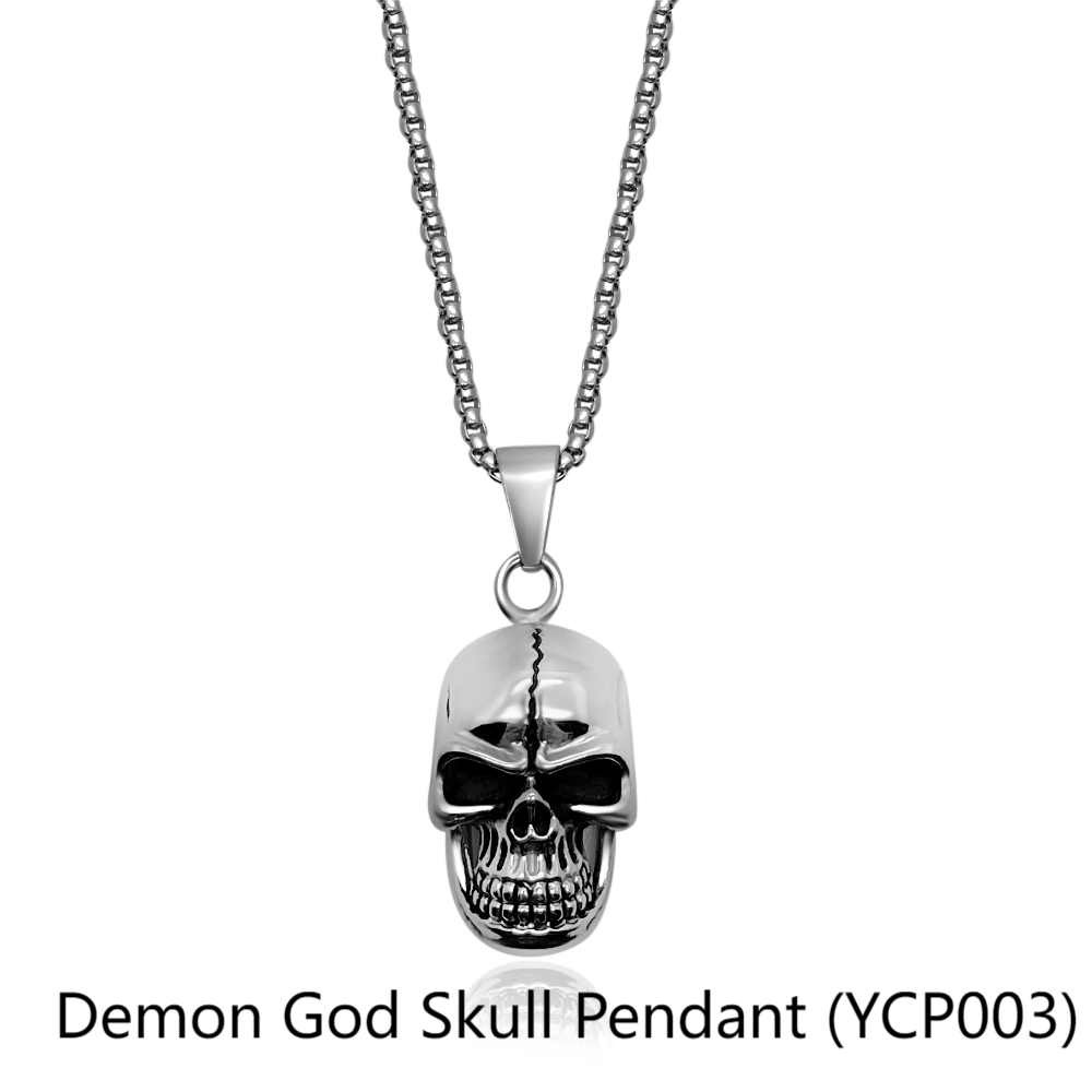 Demon God Skull Pendant
