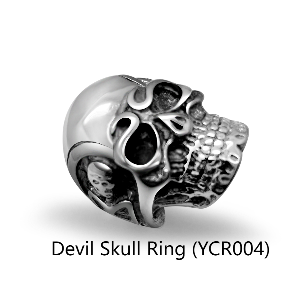 Devil Skull Ring