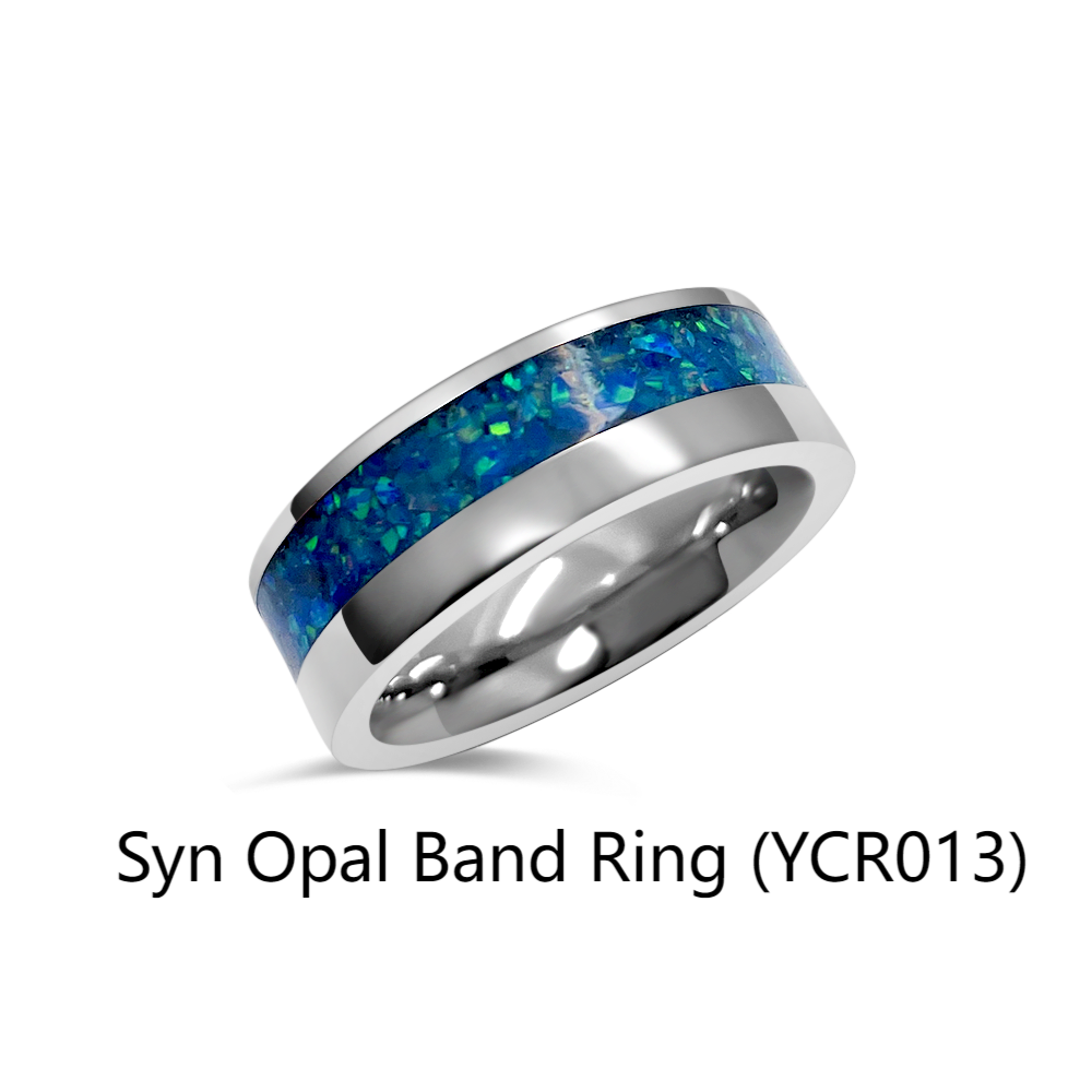 Syn Opal Band Ring