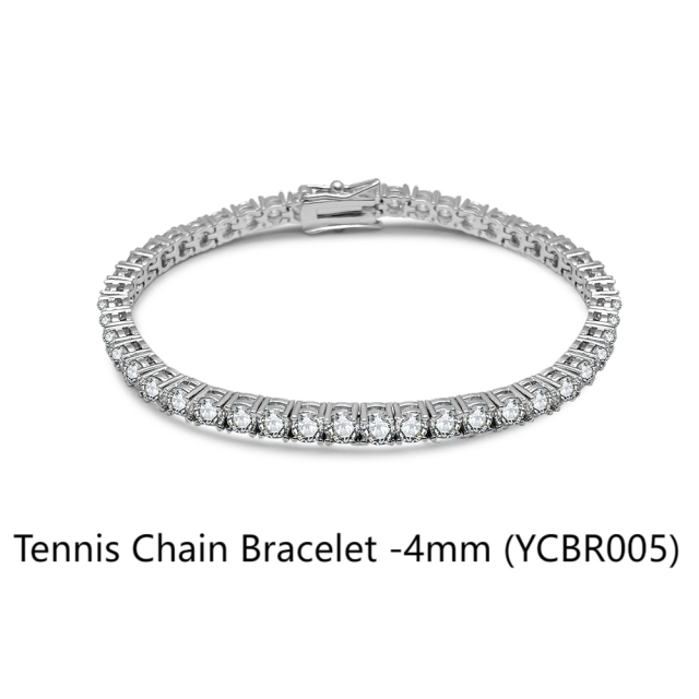 Tennis Chain Bracelet -4mm