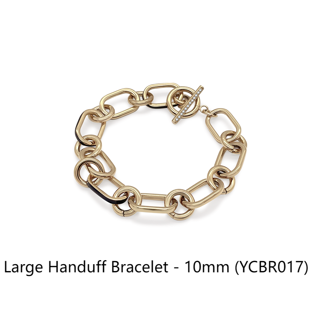 Large Handuff Bracelet - 10mm